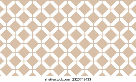 Nahtlose Muster in Beige und Weiß mit Verzierungen
