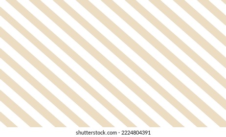 Beige and white striped background vector illustration.