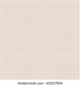 Beige woolen carpet. Rough fabric background. Abstract vector.