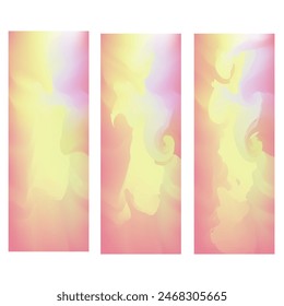 Beige and yellow color combination gradient background design vector illustration.