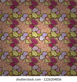 Beige, yellow and neutral textured smears heart shapes vector objects isolated with beige, yellow and neutral elements on background.