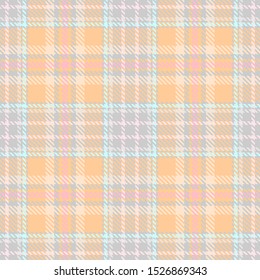 Beige,Pink,Gray and Blue Tartan Plaid Scottish Seamless Pattern. Texture from tartan, plaid, tablecloths, shirts, clothes, dresses, bedding, blankets and other textile.