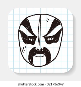 Beijing opera doodle