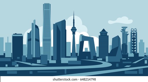 Beijing Skyline