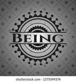 Being realistic black emblem