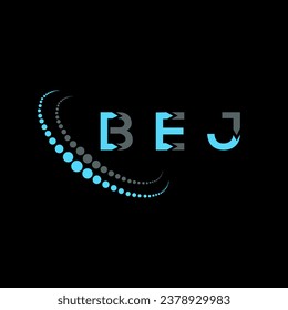 BEJ letter logo creative design. BEJ unique design.
