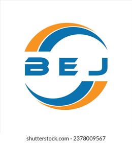 BEJ letter logo design on a white background or Monogram logo design for entrepreneur and business.