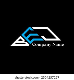 BEJ logo design, BEJ simple and modern logo. BEJ luxurious alphabet design  