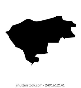 Bel Ombre district map, administrative division of Seychelles. Vector illustration.
