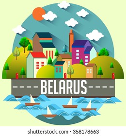 BELARUS - City vector illustration