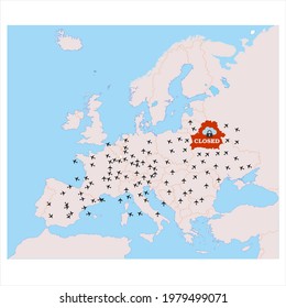 
Belarus closed air borders. sanctions.
