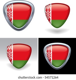 Belarus Crest Flag