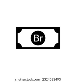 Belarus Currency Symbol, Belarusian Ruble Icon, BYN Sign. Vector Illustration