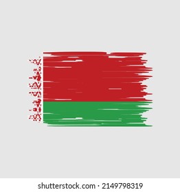 Weißer Fahne. Nationalflagge