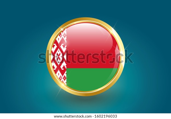 Belarus Flag Form Circle Can Be Stock Vector Royalty Free 1602196033
