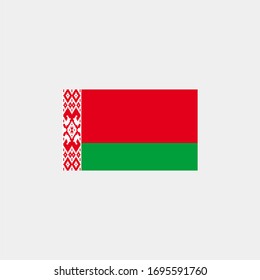 Belarus flag. Republic of Belarus flag