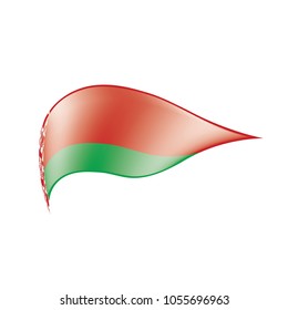 Belarus flag, vector illustration