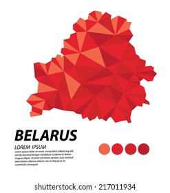Belarus geometric concept design