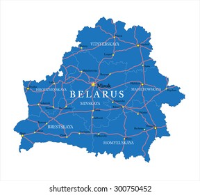 Belarus Map