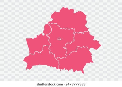 Belarus Map punch Color Background quality files png