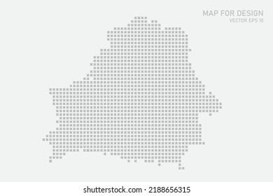 Belarus Karte - Weltkarte Internationale Vektorvorlage mit grauem Pixel, Raster, Grunge, Halbtonstil einzeln auf weißem Hintergrund für Bildung, Infografik, Design - Vektorgrafik eps10