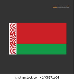 Belarus  national flag background texture.vector illustration.