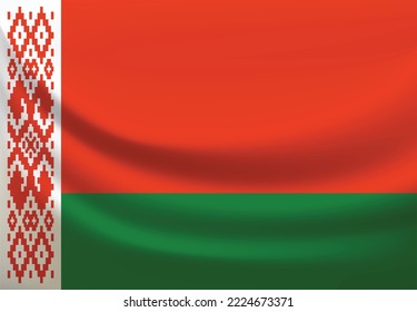 Belarus national flag vector design