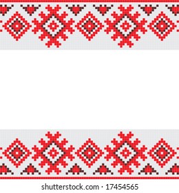 Belarus national traditional ornament