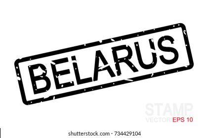 BELARUS. Stamp isolated on white background.