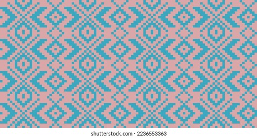 Belarusian embroidery seamless pattern. Vector illustration. Geometric ethnic oriental pattern. Design for texture,fabric,clothing,wrapping,carpet. 