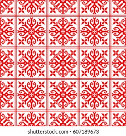 Belarusian ethnic ornament, seamless pattern. Vector illustration, Slovenian Traditional Pattern Ornament