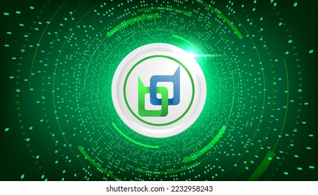 Beldex (BDX) coin cryptowährung Konzept Banner Hintergrund.