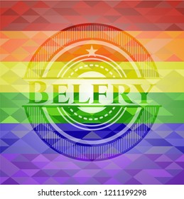 Belfry lgbt colors emblem 
