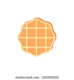 Belgian Waffle logo. Delicious Waffle Logo Inspiration with a Simple Concept.