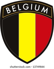 belgium crest flag