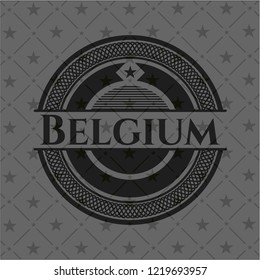 Belgium dark emblem