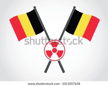 Belgium Emblem Danger Hazard