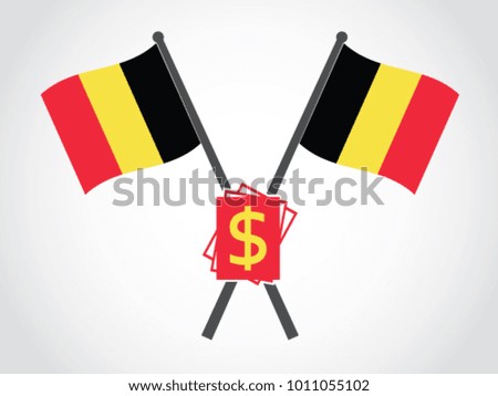 Belgium Emblem Dollar Bill