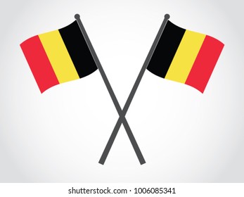 Belgium Emblem Flag