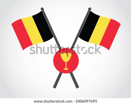 Belgium Emblem Fragile