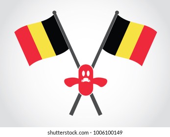 Belgium Emblem Ghost