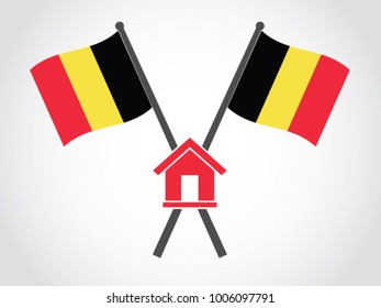 Belgium Emblem Home