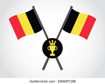 Belgium Emblem Trophy