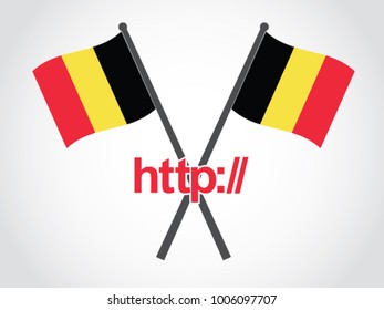 Belgium Emblem Web Domain