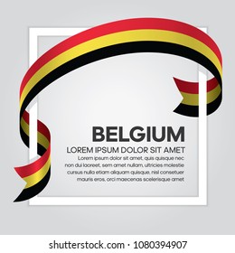 Belgium flag background