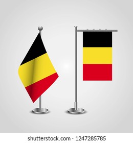 Belgium flag design vector