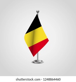 Belgium flag design vector