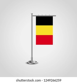 Belgium flag design vector