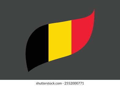 Bandeira da Bélgica, Bandeira da Bélgica, Bandeira da Bélgica símbolo nacional ilustração Vetor, Retângulo Bélgica bandeira ilustração, Vetor plano ilustração
