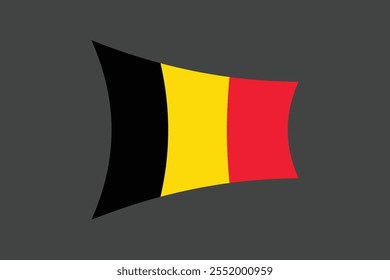 Bandeira da Bélgica, Bandeira da Bélgica, Bandeira da Bélgica símbolo nacional ilustração Vetor, Retângulo Bélgica bandeira ilustração, Vetor plano ilustração
